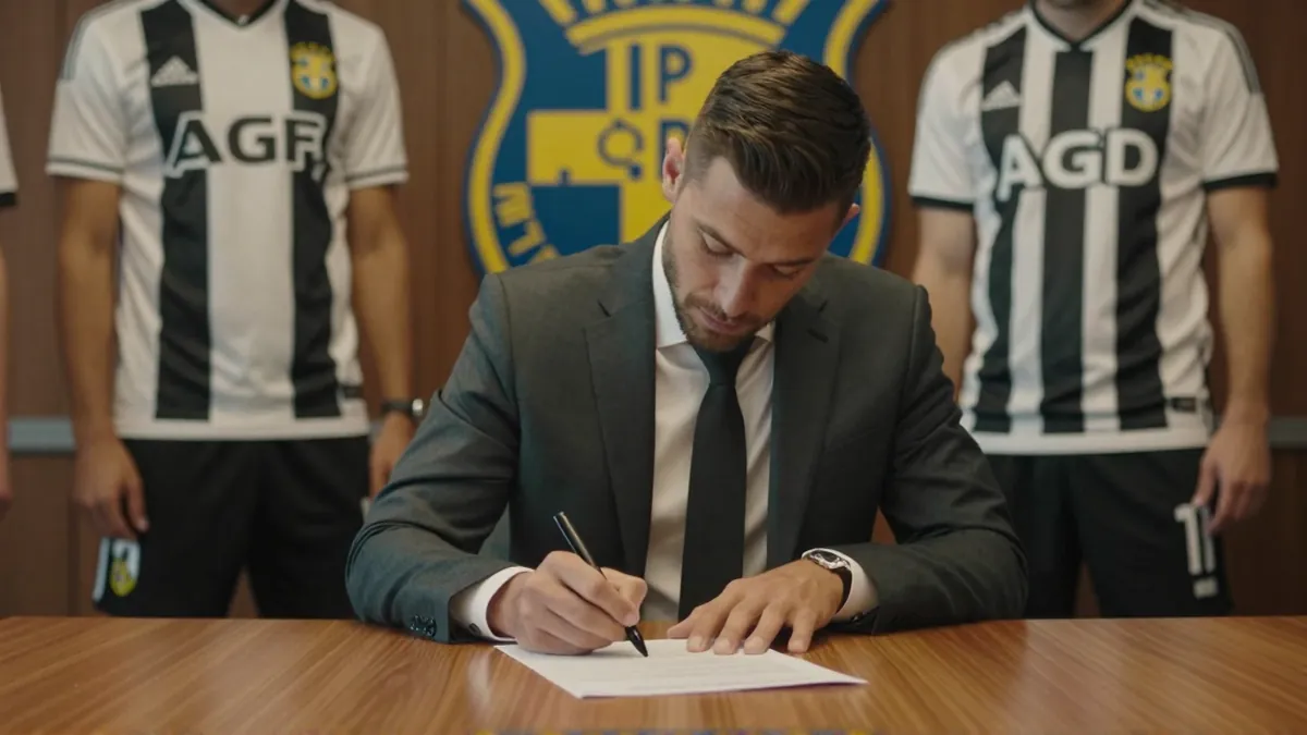 Mikael Anderson vender tilbage til Agf efter et år i Sverige