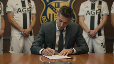 Transfer-succes: Agf henter Magnus Knudsen tilbage